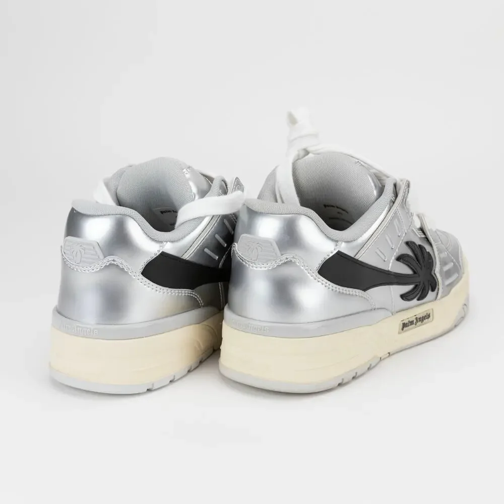 Palm Angels Men Venice Low Top Sneakers Gray Size 9 US/ 42 EU (Store Display)
